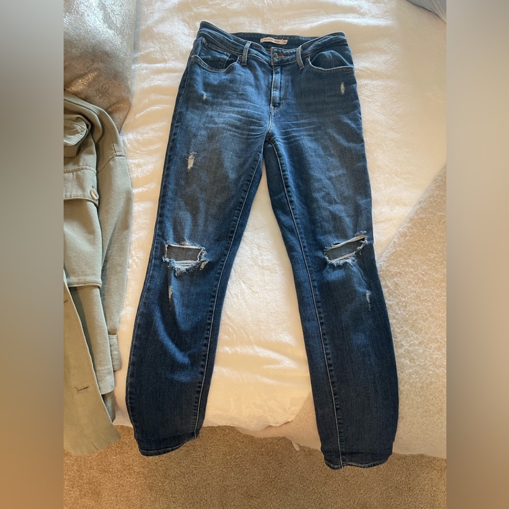Levi’s 721 High Rise Skinny Jeans